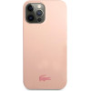 LACOSTE Iphone 13 Pro Max6,7 Pink Hardcase Silicone - (LCHCP13XSI)