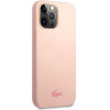 LACOSTE Iphone 13 Pro Max6,7 Pink Hardcase Silicone - (LCHCP13XSI)
