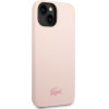 LACOSTE Iphone 14 Plus / 15 Plus 6.7 Light Pink Hardcase With Silicone - (LCHCP14MSI)