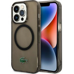 LACOSTE Iphone 14 Pro 6.1 Black Hardcase With Transparent Design And Magsafe - (LCHMP14LULOK)