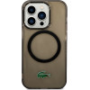LACOSTE Iphone 14 Pro 6.1 Black Hardcase With Transparent Design And Magsafe - (LCHMP14LULOK)