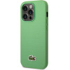LACOSTE Iphone 14 Pro 6.1 Green Hardcase With Iconic Petit Pique Pattern And Magsafe - (LCHMP14LPVCN)