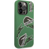 LACOSTE Iphone 14 Pro 6.1 Green Hardcase With Silicone And Allover Pattern Design - (LCHCP14LSON)
