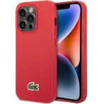 LACOSTE Iphone 14 Pro 6.1 Red Hardcase With Iconic Petit Pique Magsafe - (LCHMP14LPVCR)