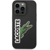 LACOSTE Iphone 14 Pro Max 6.7 Black Hardcase With Silicone And Head Crocodile Design - (LCHCP14XSHK)
