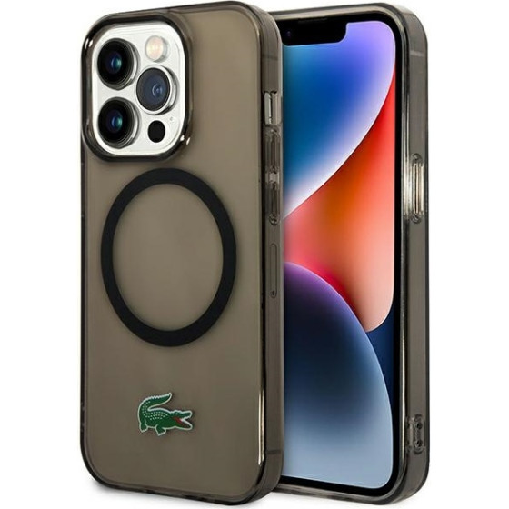 LACOSTE Iphone 14 Pro Max 6.7 Black Hardcase With Transparent Design And Magsafe - (LCHMP14XULOK)