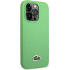 LACOSTE Iphone 14 Pro Max 6.7 Green Hardcase With Iconic Petit Pique Pattern And Magsa - (LCHMP14XPVCN)