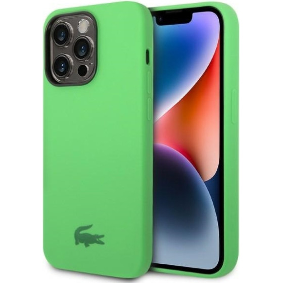 LACOSTE Iphone 14 Pro Max 6.7 Green Hardcase With Silicone - (LCHCP14XSN)