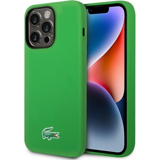 LACOSTE Iphone 14 Pro Max 6.7 Green Hardcase With Silicone And Magsafe - (LCHMP14XSLON)
