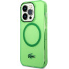 LACOSTE Iphone 14 Pro Max 6.7 Green Hardcase With Transparent Design And Magsafe - (LCHMP14XULON)