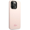 LACOSTE Iphone 14 Pro Max 6.7 Light Pink Hardcase With Silicone - (LCHCP14XSI)