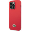 LACOSTE Iphone 14 Pro Max 6.7 Red Hardcase With Iconic Petit Pique Pattern And Magsafe - (LCHCP14XPVCR)