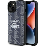 LACOSTE Iphone 15 / 14 / 13 6.1 Navy Hardcase Monogram Vintage Logo Magsafe - (LCHMP15SPIGV)