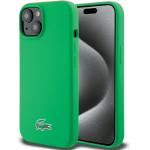 LACOSTE Iphone 15 Plus / 14 Plus 6.7 zielony/Green Hardcase Silicone Magsafe - (LCHMP15MSLON)
