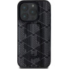 LACOSTE Iphone 15 Pro 6,1 Black Hardcase Grip Stand Mono - (LCHCP15LGSPBSK)