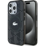 LACOSTE Iphone 15 Pro 6.1 Black Hardcase Iml Blend Monogram Magsafe - (LCHMP15LUBSK)