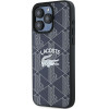 LACOSTE Iphone 15 Pro 6.1 Navy Hardcase Monogram Vintage Logo Magsafe - (LCHMP15LPIGV)
