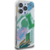 LACOSTE Iphone 15 Pro 6.1 zielony/Green Hardcase Double Layer Patch Magsafe - (LCHMP15LUPAN)
