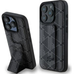 LACOSTE Iphone 15 Pro Max 6,7 Black Hardcase Grip Stand Mono - (LCHCP15XGSPBSK)