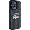 LACOSTE Iphone 15 Pro Max 6.7 Black Hardcase Monogram Vintage Logo Magsafe - (LCHMP15XPIGK)