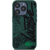 LACOSTE Iphone 15 Pro Max 6.7 Black Hardcase Silicone Graffiti - (LCHCP15XGRAK)