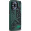 LACOSTE Iphone 15 Pro Max 6.7 Black Hardcase Silicone Graffiti - (LCHCP15XGRAK)