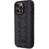 LACOSTE Iphone 15 Pro Max 6.7 Black Hardcase With Blend Monogram Design And Magsafe - (LCHMP15XPBSK)