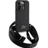 LACOSTE Iphone 15 Pro Max 6.7 Black Hardcase With Iconic Petit Pique Crossbody Design - (LCHCP15XSPVCK)