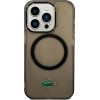 LACOSTE Iphone 15 Pro Max 6.7 Black Hardcase With Transparent Design And Magsafe - (LCHMP15XULOK)