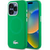 LACOSTE Iphone 15 Pro Max 6.7 Estragon Hardcase Silicone Croco Logo Magsafe - (LCHMP15XSMAN)