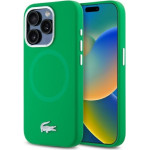 LACOSTE Iphone 15 Pro Max 6.7 Estragon Hardcase Silicone Croco Logo Magsafe - (LCHMP15XSMAN)