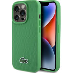 LACOSTE Iphone 15 Pro Max 6.7 Green Hardcase With Iconic Petit Pique Design And Magsaf - (LCHMP15XPVCN)
