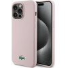 LACOSTE Iphone 15 Pro Max 6.7 Pink Hardcase Silicone Magsafe - (LCHMP15XSLOI)