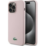 LACOSTE Iphone 15 Pro Max 6.7 Pink Hardcase Silicone Magsafe - (LCHMP15XSLOI)