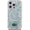 LACOSTE Iphone 15 Pro Max 6.7 White Hardcase Double Layer Repeat Magsafe - (LCHMP15XUREH)