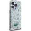 LACOSTE Iphone 15 Pro Max 6.7 White Hardcase Double Layer Repeat Magsafe - (LCHMP15XUREH)