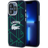 LACOSTE Iphone 15 Pro Max6.7 Blue Hardcase Silicone Monogram Vintage Logo Ma - (LCHMP15XSBIV)