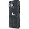 LACOSTE Iphone 16 Plus 6.7 Black Hardcase Iml Blend Monogram Magsafe - (LCHMP16MUBSK)
