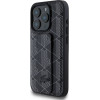 LACOSTE Iphone 16 Pro 6,3 Black Hardcase Grip Stand Mono - (LCHCP16LGSPBSK)