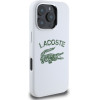 LACOSTE Iphone 16 Pro 6.3 Farine Hardcase Silicone Cracked Logo Magsafe - (LCHMP16LUCRH)