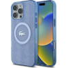LACOSTE Iphone 16 Pro 6.3 Light Blue Hardcase Iml Blend Monogram Mag - (LCHMP16LUBSLB)