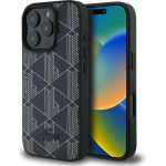 LACOSTE Iphone 16 Pro 6.3 Navy Hardcase Blend Monogram Magsafe - (LCHMP16LPBSV)