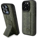 LACOSTE Iphone 16 Pro Max 6,9 Khaki Hardcase Grip Stand Mono - (LCHCP16XGSPBSB)