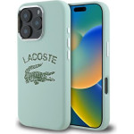 LACOSTE Iphone 16 Pro Max 6.9 Amande Hardcase Silicone Cracked Logo Magsafe - (LCHMP16XUCRA)