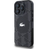 LACOSTE Iphone 16 Pro Max 6.9 Black Hardcase Iml Blend Monogram Magsafe - (LCHMP16XUBSK)