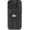 LACOSTE Iphone 16 Pro Max 6.9 Black Hardcase Iml Blend Monogram Magsafe - (LCHMP16XUBSK)