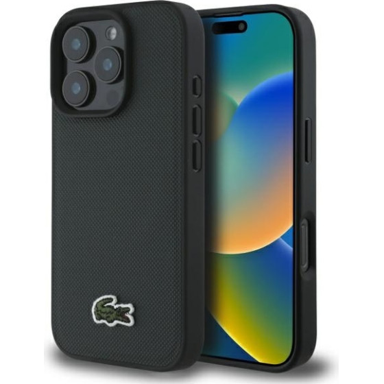 LACOSTE Iphone 16 Pro Max 6.9 Green Hardcase Iconic Petit Pique - (LCHMP16XPVCE)