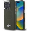 LACOSTE Iphone 16 Pro Max 6.9 Khaki Hardcase Silicone Croco Logo Magsafe - (LCHMP16XSMAB)
