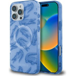 LACOSTE Iphone 16 Pro Max 6.9 Light Blue Hardcase Iml Croc Magsafe - (LCHMP16XUOCB)