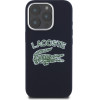 LACOSTE Iphone 16 Pro Max 6.9 Marine Hardcase Silicone Cracked Logo Magsaf - (LCHMP16XUCRV)